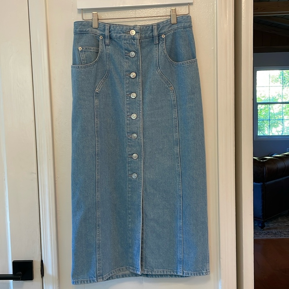 Isabel Marant Etoile Vandy Midi Skirt